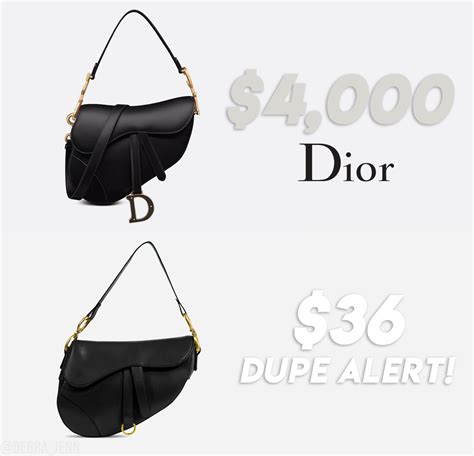 dior saddle wallet dupe